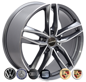 5ba3edt35iksa4b7eq97ajvohbumiryb ZW-BK690 GP R19*8.5J PCD5*112 ET35 DIA 66.6