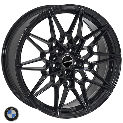 ZW-BKY1027(H3143F) BLACK R19*8.0J PCD5*112 ET30 DIA 66.6