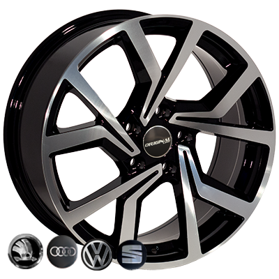 ZW-BK5125 BP R14*6.0J PCD5*100 ET35 DIA 57.1