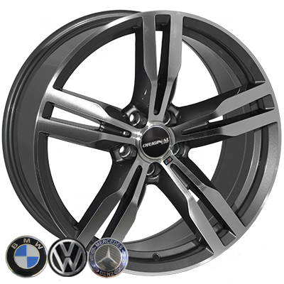 ZW-BK5327 GP R19*8.5J PCD5*112 ET25 DIA 66.6