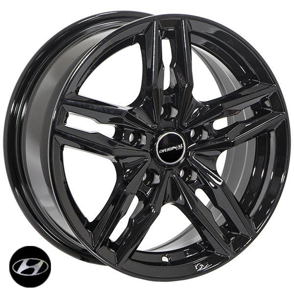 ZW-2788 BLK R15*6.5J PCD4*114.3 ET38 DIA 67.1