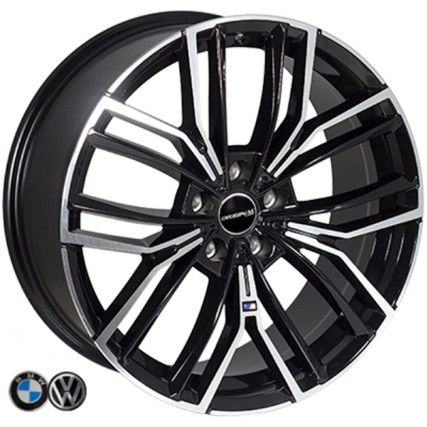 ZF-FBX252 BMF R20*9.5J PCD5*112 ET35 DIA 66.6