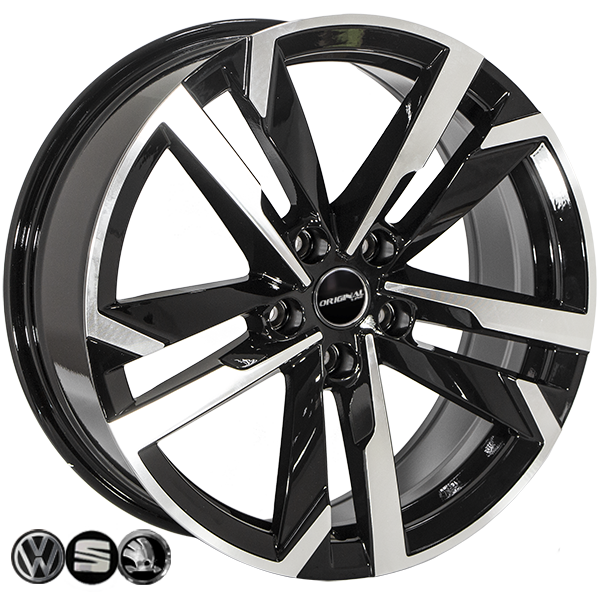ZF-FBX254 BMF R18*7.5J PCD5*112 ET40 DIA 57.1