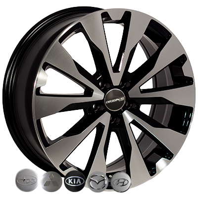 ZW-7727 BP R18*7.0J PCD5*100 ET48 DIA 56.1