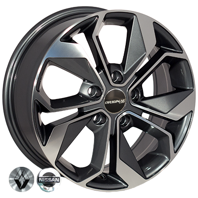 ZW-BK5168 GP R17*7.0J PCD5*114.3 ET40 DIA 66.1