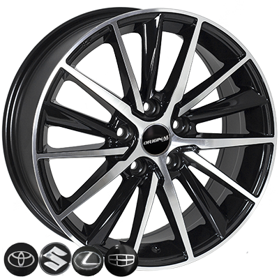 ZW-BK5809 BP R17*7.0J PCD5*114.3 ET40 DIA 60.1