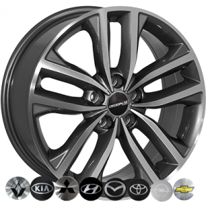 dhob2jg8vr56pw1k6hq9i93r2f5sn79q ZW-BK846 GP R17*7.0J PCD5*114.3 ET45 DIA 67.1