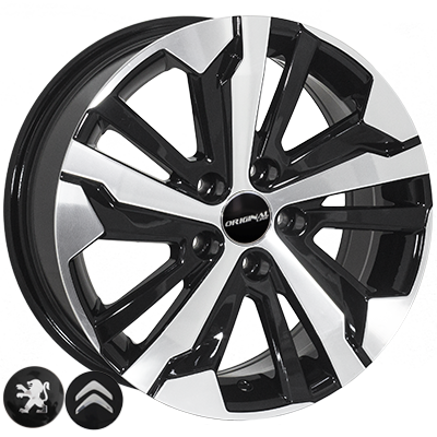 ZW-BK5837 BP R17*7.0J PCD5*108 ET40 DIA 65.1