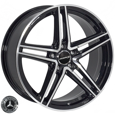 ZW-BK5252 BP R19*8.5J PCD5*112 ET42 DIA 66.6
