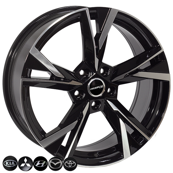 ZW-BKY1241 BP R16*6.5J PCD5*114.3 ET40 DIA 67.1