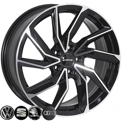 ZW-YA6593 BP R18*8.0J PCD5*112 ET45 DIA 57.1