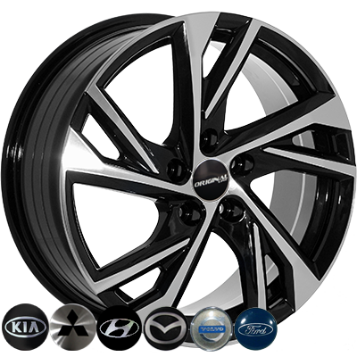 ZF-FE183 BMF R17*7.5J PCD5*108 ET50 DIA 63.4
