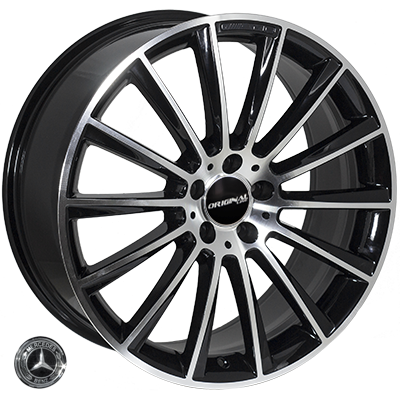 ZW-BK836 BP R19*9.5J PCD5*112 ET43.5 DIA 66.6