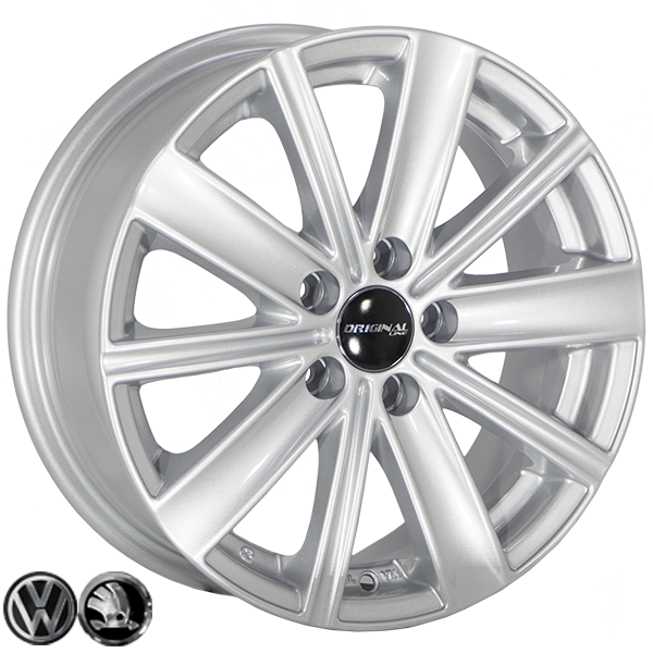 ZW-7315 SIL R15*6.0J PCD5*100 ET35 DIA 57.1