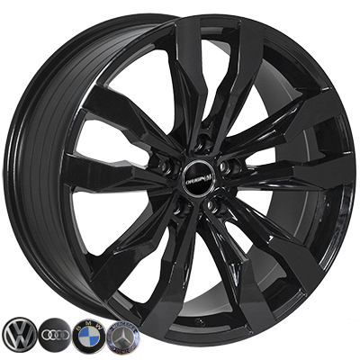 ZF-FE185 BLACK R19*8.5J PCD5*112 ET28 DIA 66.6