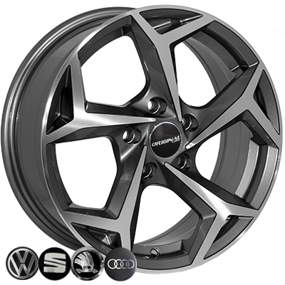 ZW-BK5340 GP R15*6.0J PCD5*112 ET40 DIA 57.1
