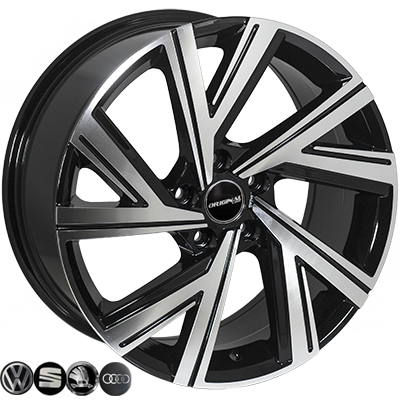 ZW-BK5805 BP R19*8.0J PCD5*112 ET45 DIA 57.1