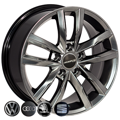 ZW-BK5182 HB R16*7.0J PCD5*112 ET45 DIA 57.1