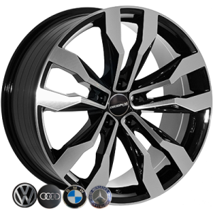 qgswc40dnd7y9gpi4mfbmkii14dg3mkf ZF-TL0021 BMF R19*8.5J PCD5*112 ET43 DIA 57.1