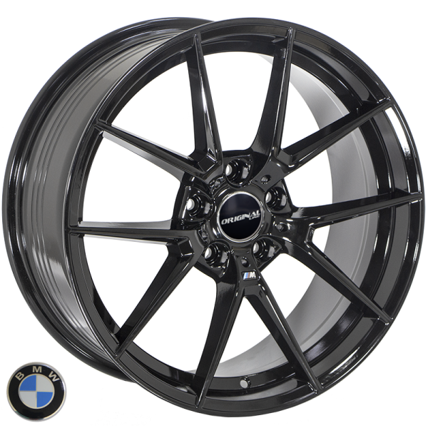 ZF-FBX124 BLACK R19*8.5J PCD5*120 ET35 DIA 72.6