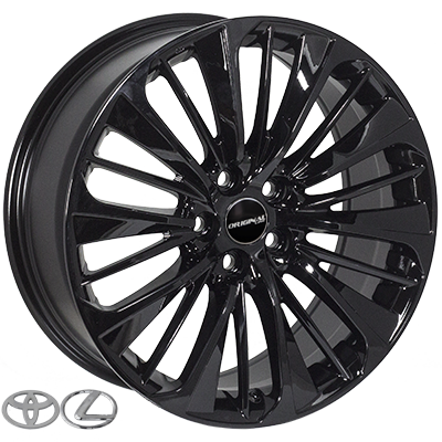 ZW-5372 BLACK R19*8.0J PCD5*114.3 ET35 DIA 60.1