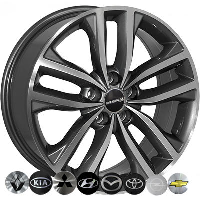 ZW-BK846 GP R17*7.0J PCD5*115 ET40 DIA 70.2