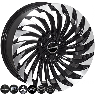 ZF-6247 BMF R16*6.5J PCD5*114.3 ET35 DIA 67.1