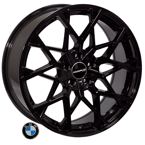 ZF-613 BLACK R20*9.5J PCD5*120 ET38 DIA 72.6