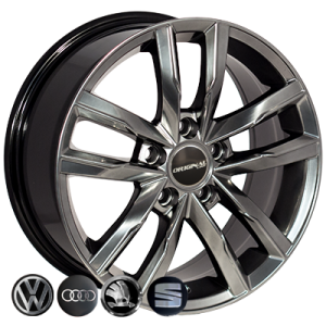 ZW-BK5182 HB R17*7.5J PCD5*112 ET45 DIA 57.1