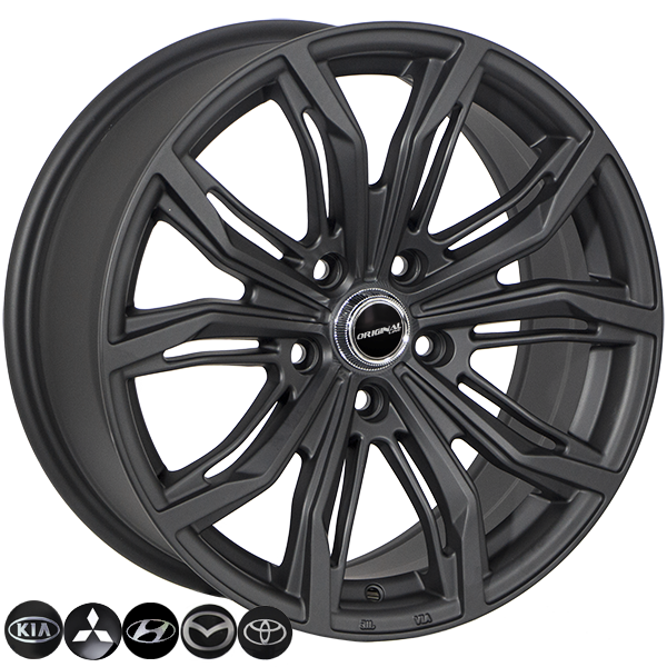 ZW-2747 BLK/M R17*7.5J PCD5*114.3 ET42 DIA 67.1
