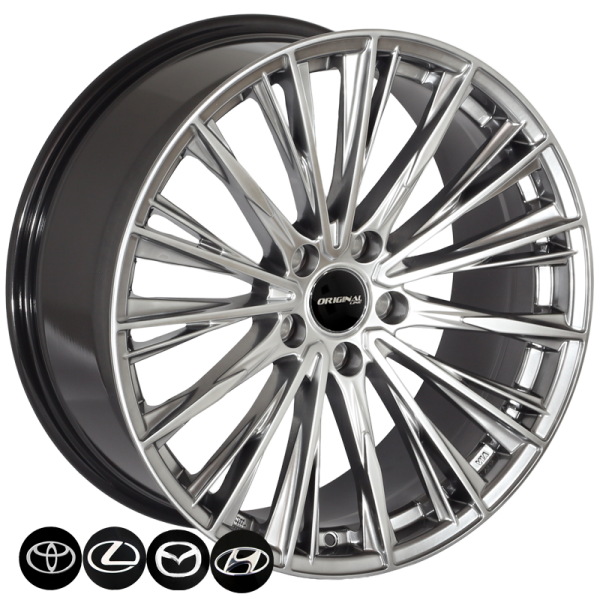ALLANTE-XTX031 HB R20*8.5J PCD5*114.3 ET35 DIA 73.1