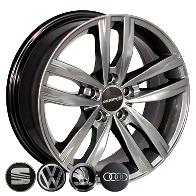 ZW-D7004(3023) HB R15*6.5J PCD5*108 ET38 DIA 63.4
