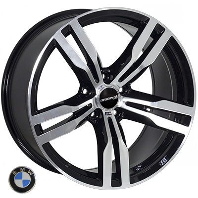 ZW-BK5327 BP R19*9.5J PCD5*120 ET33 DIA 74.1