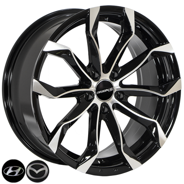 ZW-5320 BP R19*8.5J PCD5*114.3 ET40 DIA 67.1